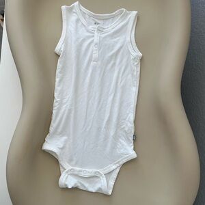 Kyte Baby Sleeveless Bodysuit Cloud- 12-18m